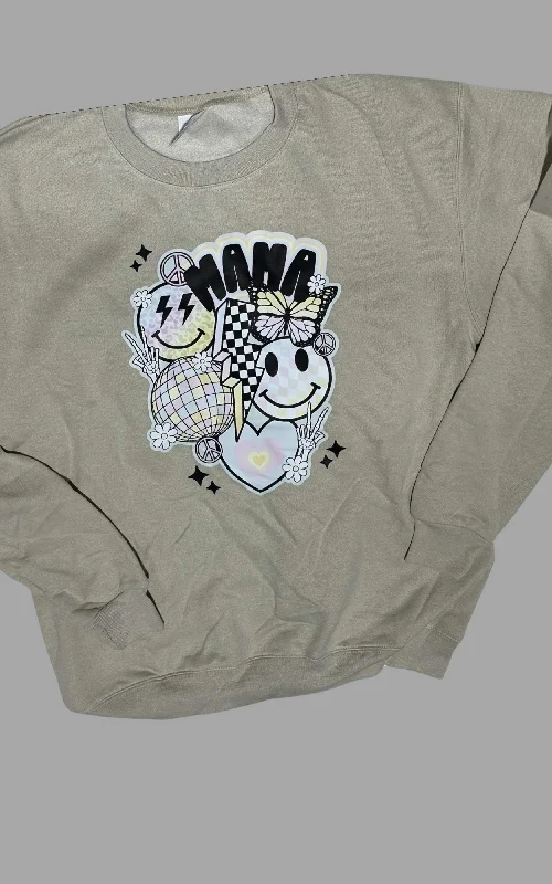 MaMa Tan Graphic Sweatshirt | FINAL SALE Women