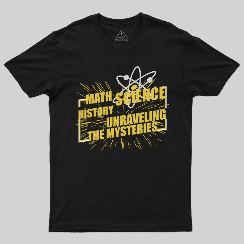 Unraveling the Mysteries T-Shirt Sporty Women's Tennis