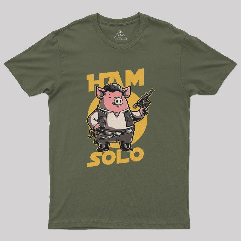 Ham Solo Nerd T-Shirt Traditional Women's 