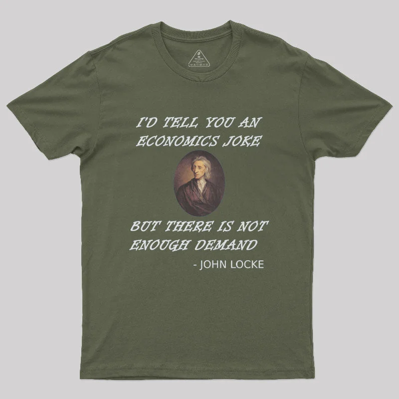 Locke Student Supply & Demand Nerd T-Shirt Confident Women's High - fashion
