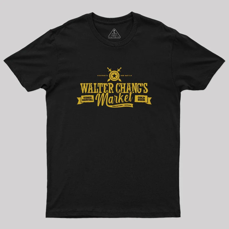 Walter Chang's Market Geek T-Shirt Dynamic Women's High - energy