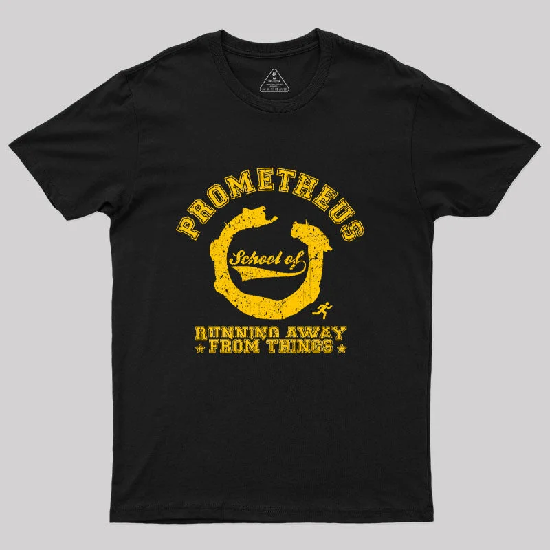 Prometheus Vintage School T-Shirt Practical Women's Quick - dry
