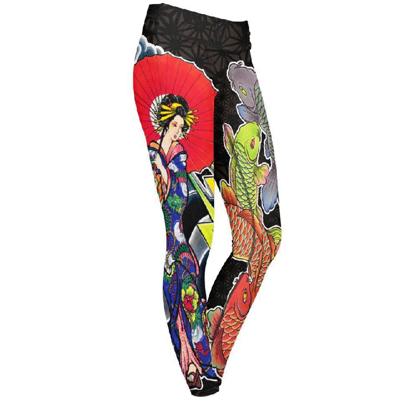 Geisha Leggings Dapper Women's 1920S