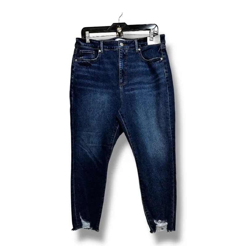 Jeans Boot Cut By Loft In Blue Denim, Size: 14 Sporty Women's Athleisure 