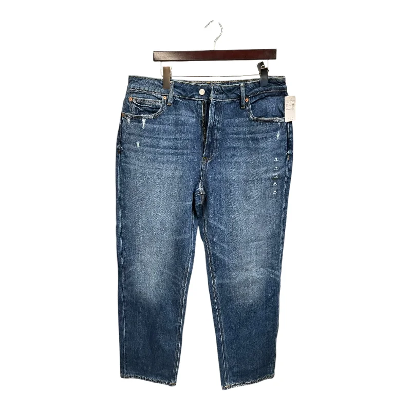 Jeans Boyfriend By Maurices In Blue Denim, Size: 16 Confident Women's High - fashion