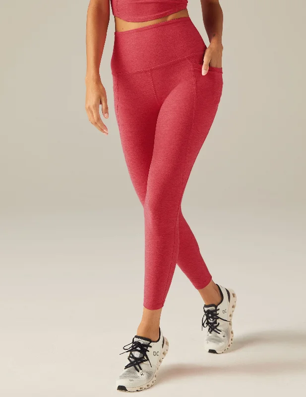 Spacedye Out of Pocket High Waisted Midi Legging Dynamic Women's Moto