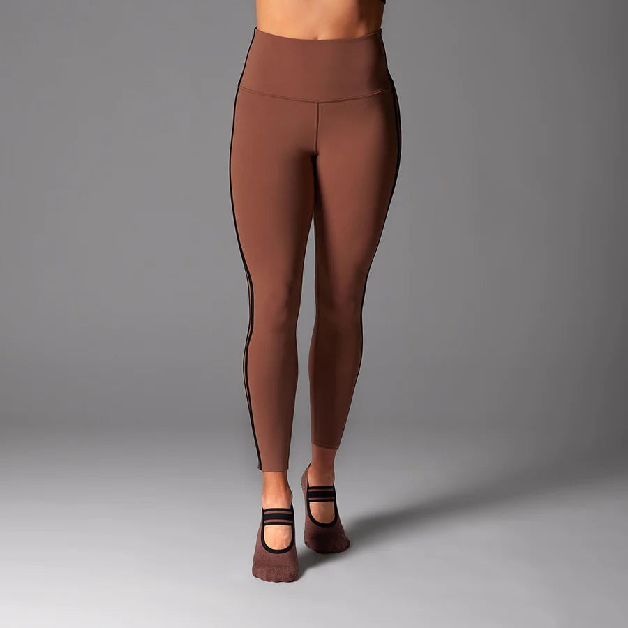 High Waist 7/8 Stripe Tight Refined Women's 