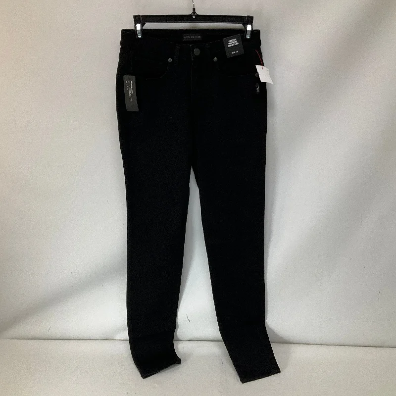 Jeans Skinny By Silver In Black Denim, Size: 2 Monochromatic All - in - one