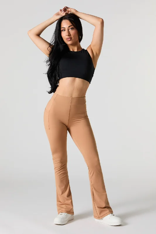 Active Side Pocket Flare Pant Compression