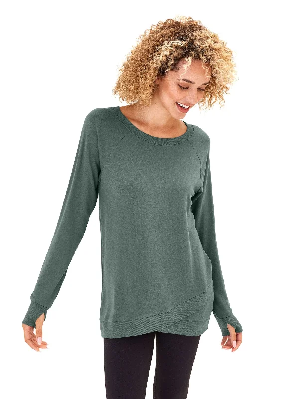 Leanna Feather Fleece Tunic performance