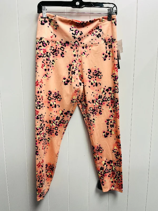 Athletic Leggings By Nanette By Nanette Lepore In Orange, Size: M Monochromatic Office Style