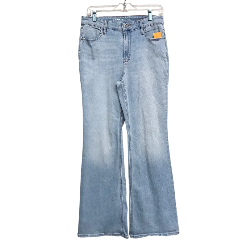 Jeans Flared By Old Navy In Blue Denim, Size:8 Vintage Women's 1970S 