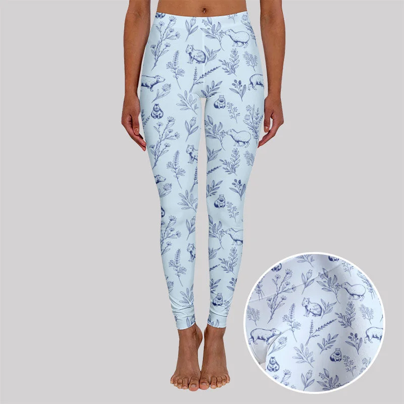 Capybara Geek Leggings Country